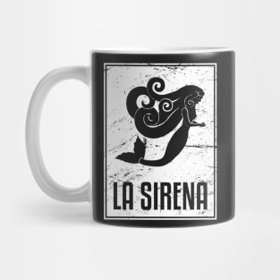 La Sirena | Loteria Mexican Tarot Card Mug